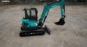 รถขุดขนาดเล็ก SWE 60UF พร้อมเครื่องยนต์ 35 กิโลวัตต์ ความจุบุ้งกี๋ 0.18 ลูกบาศก์เมตร ผลิตในสหรัฐอเมริกา - Product Image 4