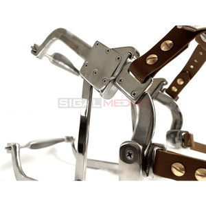 Instrument vétérinaire en acier inoxydable allemand durable de qualité supérieure, réutilisable, écarteur buccal équin, spéculum dentaire pour cheval, opération pour animaux de compagnie - Product Image 5