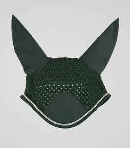 Bonnet d'oreille pour cheval, personnalisé, premium, léger, respirant, crochet, lavable, voile anti-mouches, équipement d'équitation, fabriqué au Pakistan - Product Image 4