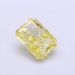 Diamant de laboratoire Radiant 1,01 ct VVS2 Jaune clair fantaisie - Product Image 1