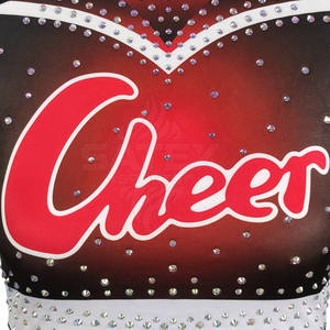 Tenues de cheerleading de haute qualité, 100% polyester, respirantes, séchage rapide, prix de gros, nouveau style, service OEM - Product Image 6