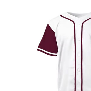 Maillot de baseball en tissu polyester 100% pour hommes meilleur fournisseur maillot de baseball de style unique à vendre - Product Image 3