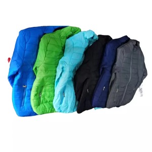 Blouson matelassé léger en toile pour homme, col montant, style urbain, vêtement d'extérieur d'hiver, fabricant OEM - Product Image 5