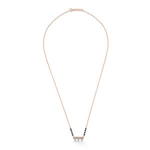 Collar Mangalsutra Tanmaniya con Diamantes Forever Gleam - Product Image 6