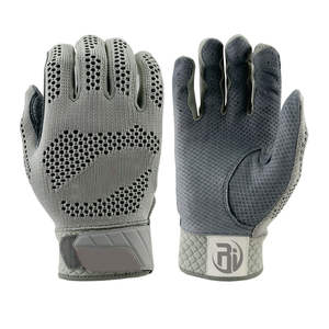 DDP Diseño Personalizado Guantes De Béisbol Fabricantes Transpirable Cuero Genuino Blanco Antideslizante Guantes De Bateo De Beisbol - Product Image 6