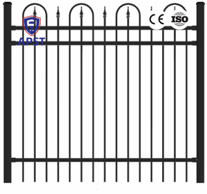 Panneaux de clôture en acier personnalisés Sitong, 6 pieds x 8 pieds, durables, en métal <span class=keywords><strong>noir</strong></span> galvanisé, pour extérieur – Panneau de clôture soudé - Product Image 3