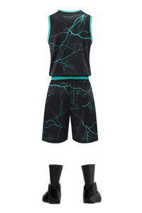 ชุดเครื่องแบบทีมเสื้อบาสเก็ตบอลชุดบาสเก็ตบอล - Product Image 3