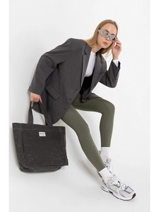 Bolsa de Lona Extra Grande con Logotipo Personalizado, Bolsa de Compras Grande para el Hombro, Marca Privada OEM ODM - Product Image 1