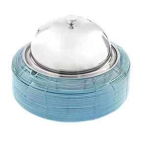 Marmite isotherme en métal émaillé pour la saison des fêtes, idéale pour les buffets, les mariages et les hôtels - Product Image 5