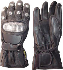 Gants de motard robustes HMB-2043A en cuir longs jusqu'aux poignets avec protection en gel pour sports d'hiver en extérieur et conduite - Product Image 4