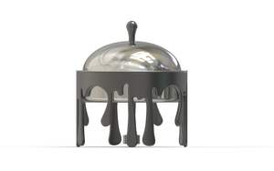 Design de fusion poli élégant nouveau style plats de chauffe-plats pour la maison hôtel buffet fête moyen-orient cuisine servir chauffe-plat inclus - Product Image 2