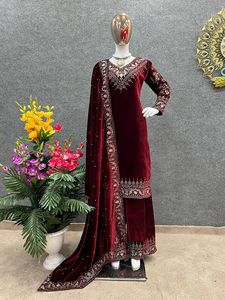 New Designer Party Wear Look Top-Dupatta and Fully Stitched Beautiful Salwar Kameez Set Kurti Pant Set Wholesale Ethnic Wear - Product Image 5