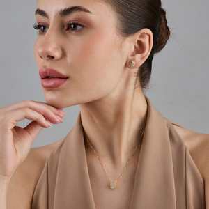 Collier en argent 92,5 avec zircon pour occasions spéciales 182944 - Product Image 4