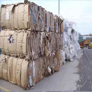 Déchets de papier journal de haute qualité sur émis Déchets de papier kraft Occ Déchets de papier carton Déchets de tissu