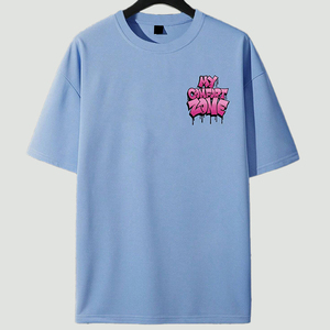 Camisetas Casuales de Manga Corta para Hombre, 100% Algodón, Estampadas, con Logotipo Personalizado, Lisas, Teñidas, Estampado en Blanco, Estilo Urbano, de Alta Calidad - Product Image 6