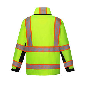 Venta caliente chaqueta de seguridad profesional ropa de trabajo ligera a prueba de agua mejor diseño Material de poliéster chaquetas de trabajo al por mayor - Product Image 3