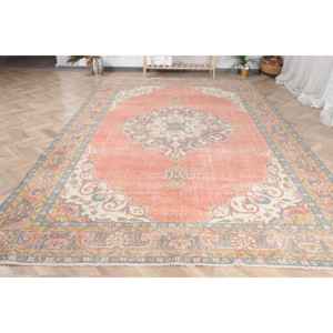Turkish Vintage <b>Runner</b> Rug 0.6x11.7 ft, <b>Red</b> Wool Rug - Product Image 2