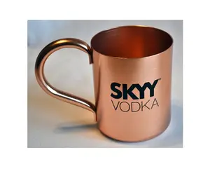 100% Tasse d'avion en cuivre, tasse à bière Moscow Mule, fêtes et cadeaux - Product Image 1