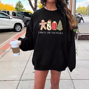 Nueva mujer 2025 estampado de dibujos animados hombro caído ecológico de gran tamaño negro pulóver sudadera moda Casual Streetwear Sudadera con capucha - Product Image 5