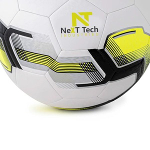 Next Tech Nouveau style Technologie hybride de football Ballon de match professionnel Matériau de texture en TPU Conception personnalisée et logo personnalisé - Product Image 4