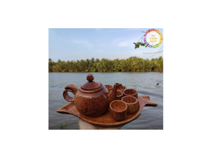 Taza de té de madera de coco, cáscara de coco ecológica y artesanía de madera para restaurantes, cafeterías y teterías de Vietnam - Product Image 4