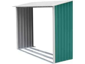 <span class=keywords><strong>RENO</strong></span> 7060 abri de jardin en métal avec abri en rondins 7.06M2 TOOL SHED OUTDOOR METAL STORE HOUSE 245x267 - Product Image 2
