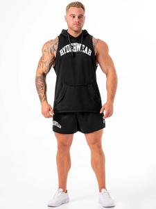 <b>Vintage</b> Coffee Acid Wash Pullover Hoodie for Men Custom Autumn Heavyweight 100% Cotton <b>Sweatshirt</b> - Product Image 6