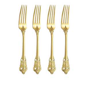 Meilleure vente de luxe en métal or fourchette restaurant hôtel mariage maison utilisation à prix abordable de l'inde - Product Image 1