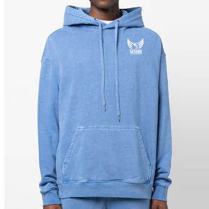 Ropa de moda Basics Acid Wash Hoodies Sudaderas con capucha de lavado ácido de secado rápido Sudaderas con capucha de lavado ácido transpirable - Product Image 4