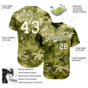 Maillot de baseball personnalisé en polyester de haute qualité Nom de l'équipe Plus Size Caractéristique Sublimation Imprimé Vêtements de sport de meilleure qualité - Product Image 4