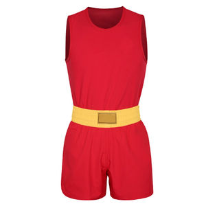 Kimono de Jiu Jitsu y Wushu de Alta Calidad, Elástico, de Secado Rápido y Transpirable, de Poliéster y Spandex, Conjunto de Top y Pantalones Cortos, Chaleco Unisex para Adultos - Product Image 1