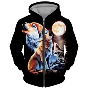 2025 Men's Cotton Pullover Hoodies New Style Embroidered Zipper Sublimation Printed Breathable Customizable Design - Product Image 2
