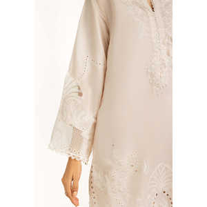 Conjunto de 3 Piezas de Encaje Suizo con Bordado para Verano - IPSTD-44730 - Product Image 4