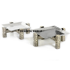 Juego de Tres Tazones para Chocolate con Base de Madera, Forma Redonda, Diseño de Lujo, Nuevo, Venta al por Mayor - Product Image 6