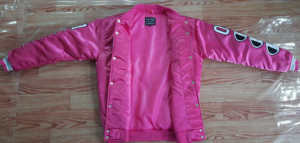 Custom Embroidered Varsity College Bomber <b>Jacket</b> <b>Baseball</b> Leather Sleeves Winter Flight Pilot Letterman <b>Jacket</b> Zipper Logo - Product Image 3