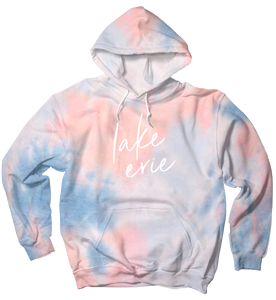 Sweat à capuche unisexe en molleton 100% coton, imprimé numérique tie-dye, design de mode printemps - Product Image 3