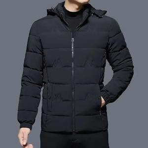 Men's Lightweight Puffer <b>Padding</b> Short Parka Stand Collar Winter Jacket with Many Korean Reviews 2024 Promotion - Product Image 5