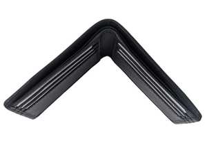 กระเป๋าสตางค์ลำลองสำหรับผู้ชายทนทานและสง่างามปกหนังแท้แบบปิดพกพาสั่งทำได้ - Product Image 4