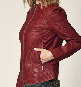 Veste en cuir véritable Femmes 2023 Nouvelle Mode Vestes en cuir d'automne à manches longues pour dames Veste d'hiver - Product Image 5