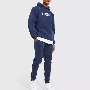 ชุดวอร์มผ้าฟลีซสำหรับผู้ชายชุดวอร์มผ้าคอตตอนเนื้อหนาใส่วิ่งแบบมีฮู้ดชุดวอร์มผ้าฟลีซสำหรับฤดูหนาวผลิตตามสั่ง - Product Image 2