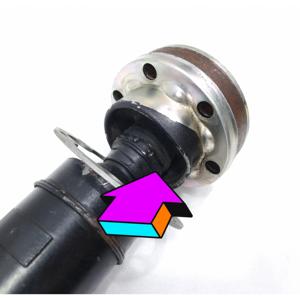 EJE DE TRANSMISIÓN DELANTERO MERCEDES GLE W167 A1674105203 OM 656.929 Diésel 2900 (18>) - Product Image 6