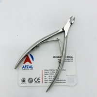 Ciseaux à cuticules en acier inoxydable personnalisables avec logo et marque, outils professionnels pour ongles, ciseaux durables pour éliminer les peaux mortes, neufs