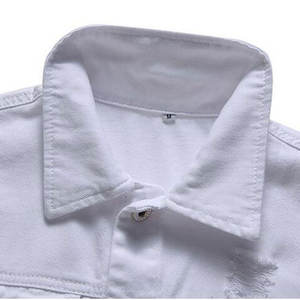 Chaleco Vaquero Más Vendido para Hombre, Invierno, Casual, Logotipo Personalizado, Alta Calidad, Moderno, con Cuello Camisero - Product Image 4