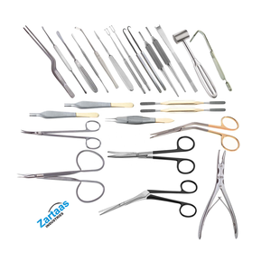 Juego de instrumentos nasales de acero inoxidable de alta calidad, 26 Uds., instrumentos básicos de cirugía Nasal para rinoplastia - Product Image 5