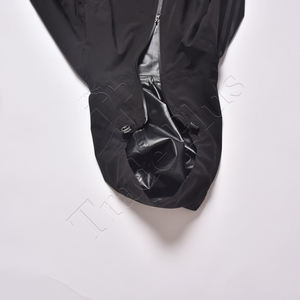 OEM 2025 alta calidad superior impermeable abrigo de lluvia Unisex con capucha cortavientos impermeable transpirable traje de lluvia con reflectante fuerte lluvia desgaste - Product Image 3