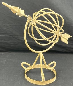 Esfera armilar de Metal decorativa Vintage con flecha globo celestial astrolabio decoración del hogar ornamento globo de Metal oro antiguo - Product Image 3