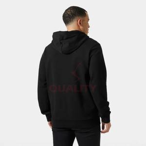 Sweat à capuche épais et chaud pour homme, respirant, streetwear, logo personnalisé, motif uni, confortable, sweat à capuche pour homme - Product Image 5