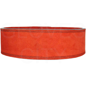 2025เข็มขัดยกน้ำหนักหนังวัวขนาด4นิ้วเข็มขัดยกน้ำหนักหนังวัวสีแบบปรับแต่งได้ - Product Image 1