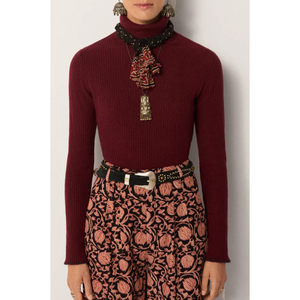 Suéter Barolo para Mujer DOLCEVITA, Informal y Formal, Tejido con Técnica de Crochet, Transpirable, Decorado con Botones en la Parte Delantera, Primavera, 100% Acrílico - Product Image 1