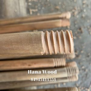2025 Season Asia Wooden Broom Handle Pure Natural Broom Rods Mop Stick Making <b>Machine</b> Cheapest Price Exp Vietnam - Product Image 2